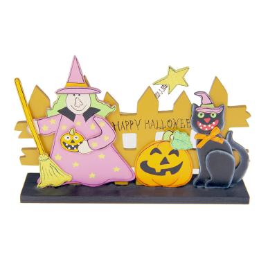 China Halloween Decoration Set Small Table Witch Decorative Halloween Decoration for sale