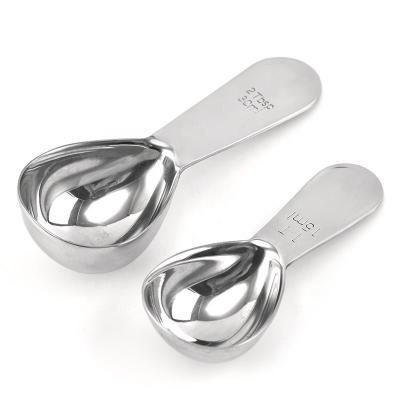 China Sustainable Kitchen Tools 304 Stainless Steel Measuring Scoop 15ml 30ml Scoop Spoon Tools ? measuring cooking tool for sale