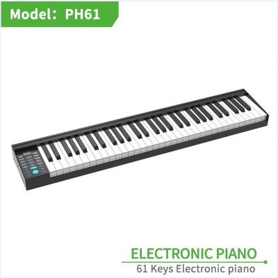 China Digital Pianos 61Keys Beginner Child Instrument Music Electronic Electric Piano Keyboard Toy Gifts For Kids 91.5X15X2.83CM for sale