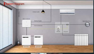 China MPPT Hybrid Solar Energy System 1 Phase 3 Phase Grid Tie Solar Inverter for sale