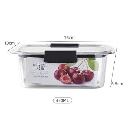 China Freshness Preservation 820ml Rubbermaid Gloss Leak Proof Food Storage Containers With Airtight for sale