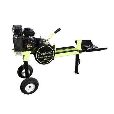 China Truss 18T Gasoline Log Splitter Wood Splitting Machine Gas Kinetic Log Splitter for sale