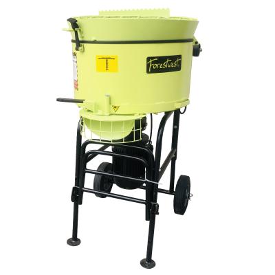 China Electric Portable Truss 1100W 80L Pan Cement Mortar Mixer Truss Construction Screed Mixer for sale