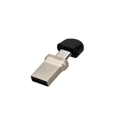 China Zinc metal type c usb driver flash data storage for android type c and computer for sale