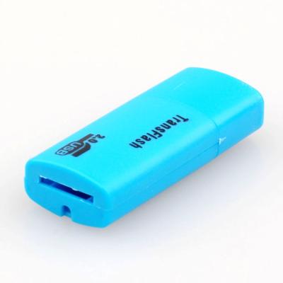 China Mini Card Reader Factory Wholesale Single USB2.0 Memory Card Reader Data Transmission SD High Speed ​​Card Reader for sale