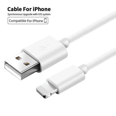 China High Quality 2.4A Mobile Phone Accessories Fast Charging Lighting Mobile Usb Cable Charger Cable For Iphone iPad for sale