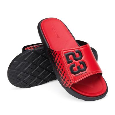 China Summer Comfortable Men's Slippers Fashionable Men's Slippers Non-slip Amazon Hot Selling Men's Luxury Sandals Running Wholesale Round for sale