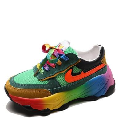 China New Design Fashion Trend Youth Lady Casual Shoes Custom Sneakers Girl Women Running Sports Shoes for sale