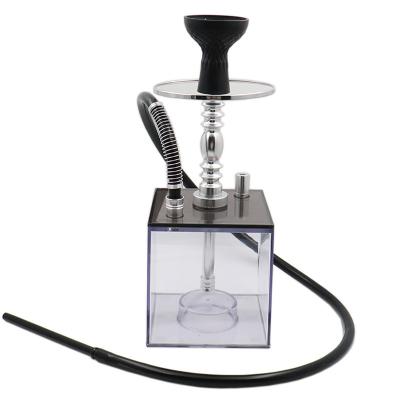 China Good Sales Hot New Arrival Shisha Hooka Hookah Shisha Acrylic Material Smoking Portable Fashion for sale