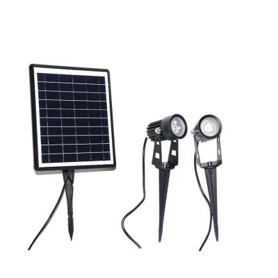 China Waterproof IP65 Solar Landscape Spotlights For Landscape Garden Yard for sale