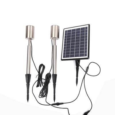 China IP65 200lm Outdoor Solar Landscape Spotlights White 5500K - 6500K for sale