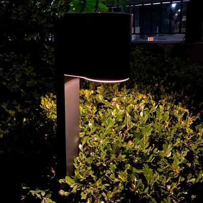 China Curving Decorative Solar Pathway Bollard Light 5V 1.5W IP65 Waterproof for sale