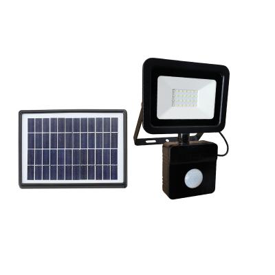 China 16W Solar Motion Sensor Flood Light 1200LM Driveway Waterproof Solar Security Light for sale