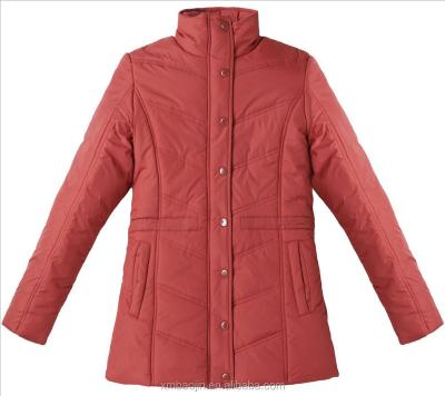 China Winter Breathable Warm Jacket Ladies Long Coats For Women for sale