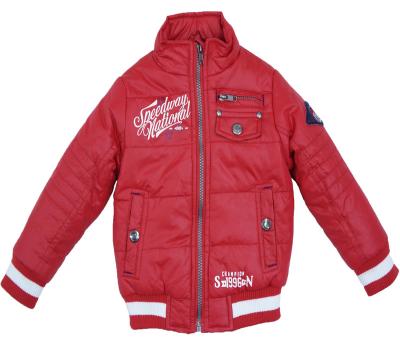 China New Boys Winter Casual Bomber Windproof Style Padded Jacket Custom Kids Coat for sale