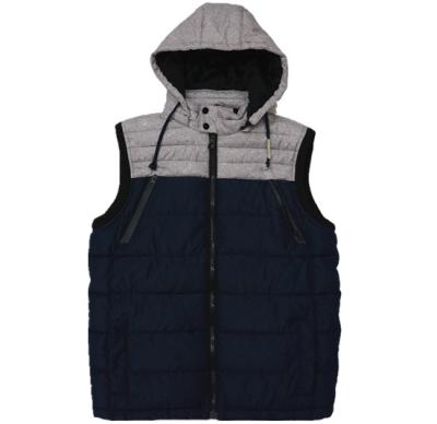 China Reversible Mens Vests And Waistcoats New Casual Mens Vest Sleeveless Jacket For Winter With Hood for sale