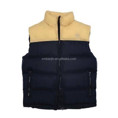 China Stripper Kids Lightweight Windproof Vest Kids Sleeveless Jacket For Winter for sale