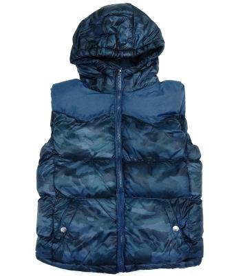 China Quilted Jacket Boys Winter Vest Fleece Liner Casual Outwear Boys Fashion Jackets for sale