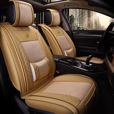 China Universal high quality ice silk leather and ice silk car seat covers whole sale for sale