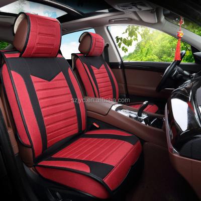 China Polyester Fiberflax universal car seat covers for wholesale for sale