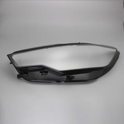 China Hot Sale Auto Body Parts PC Automobile Accessories Lamp Shade Car Headlight Shade Clear Glass Cover For Audi A6LC7 2012 2013 2014 2015 for sale