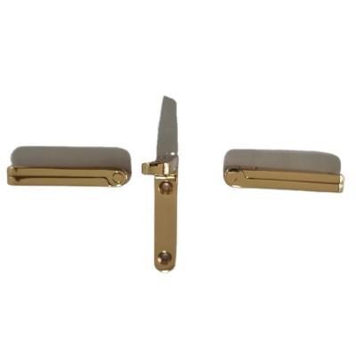 China Factory Equipment Custom High Quality Wholesale Zinc Alloy Side Brass Hinge For Furniture Jewelry Box Hutch Hinges for sale