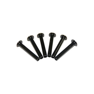 China Aluminum Flat Head Round Body Screw Nickel Rivet Nut Blind Black Aluminum For Wheel for sale