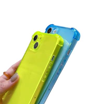 China Wholesale shockproof transparent soft transparent shockproof clear tpu shell mobile phone case applicable for iphone 13 13PRO 11 for sale