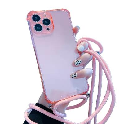 China Mobile Cover Cell Phone Hanging Smart Case with Lanyard Neck Strap String Cord for Iphone 13 1113PROMAX for Iphone 11 13PROMAX 13 13PRO for sale