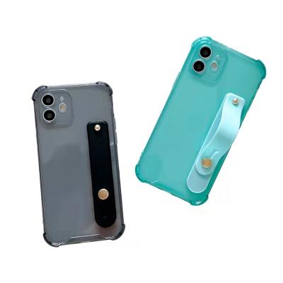 China 2022 New Design Precision Clear Kickstand Classic Hole Shockproof Shockproof For iphone 13 Pro Max Phone Case for sale