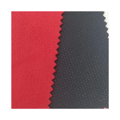 China Custom Soft Fleece Waterproof Mesh Fabric For Sport Cloth Eco-Friendly Polyester Metallic for sale