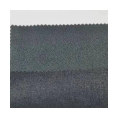 China Waterproof 300D Plain Fabric Metalized TPU Bonded Fleece 100D/144F For Garment for sale