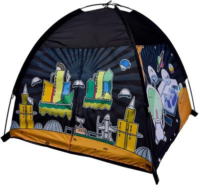 China Customized outdoor indoor entertainment printing indoor model space world kids and outdoor amusement dome tent for sale