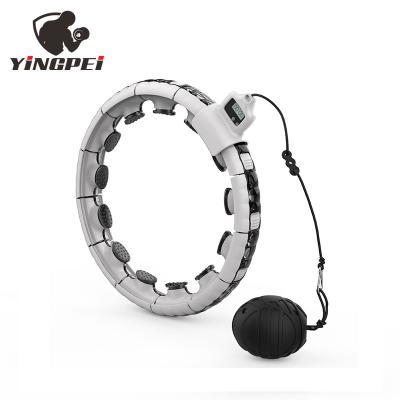 China Durable Premium Counting 16 Knots Detachable Exercise Fitness Polynesian Dance Smart Weighted Circles For Adults for sale