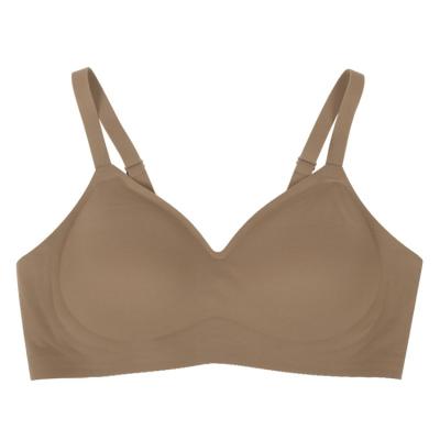 China Wholesale Soft QUICK DRY Women No Steel Ring Pump Seamless Bra for sale