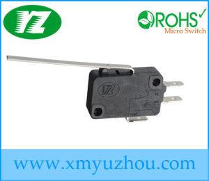 China 16A Spdt Long Lever Electrical Switch with V-16-1A2C and Logo as Your Request for sale