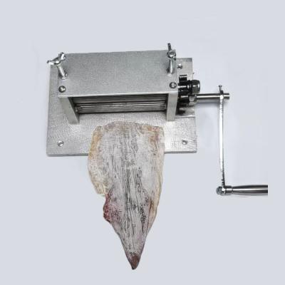 China Viable dry squid organ press machine squid press machine manual squid press machine for sale