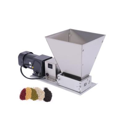 China 3 Roller Stainless Steel Grain Crusher Barley Crusher Malt Electric Viable Household Malt Mill for sale