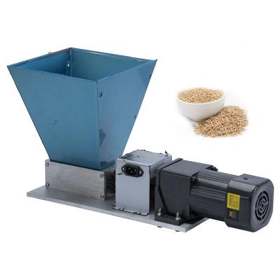 China Wholesale Viable Electric Stainless Steel Grain Grinder Barley Crusher Coffee Mill 2 Roll Malt Grinder For Home Brew for sale