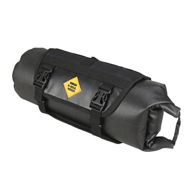 China Polyester TPU Large Capacity Bicycle Bag Mountain Bike Bag Leather Waterproof Front Handlebar Bag for sale