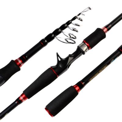 China ROI Telescopic Pole Fishing Rod Spinning Carbon Fiber Telescopic Carbon FISH Rod for sale