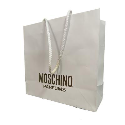 China Recyclable Accept Customization Cheapest Buying Logo Paper Bag Coated Paper Drawstring for sale