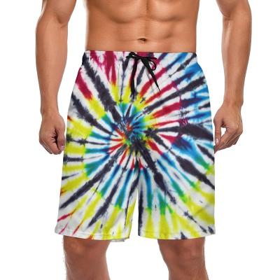 China 2021 Fashion Design Print Pocket Elastic Comfortable Panel Quick Dry Mens Swimwear Beach Shorts Custom Printed Shorts 2021 for sale