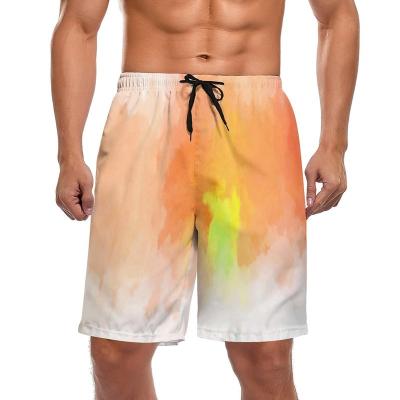 China Anti-wrinkle 2021 summer new tie dye sports running men's gym basketball tennis fitness beach quick-drying short shorts for sale