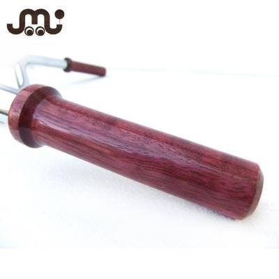 China BMX Hardwood Polished Custom Size Bike Wooden Grips for sale