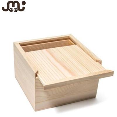 China Customized handmade all kinds of tie box, OEM tissue box, wooden hat box for sale