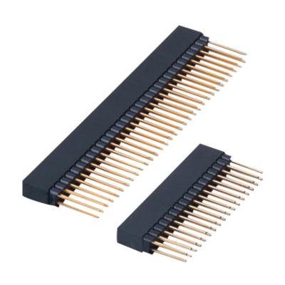 China PCB 2.54mm Pitch DIP Dual Rows Female Header PC104 for sale