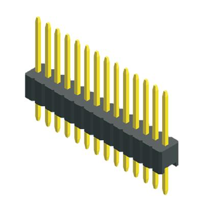 China PCB Pin Header 1.00mm Board To Board Connector Single Row for sale