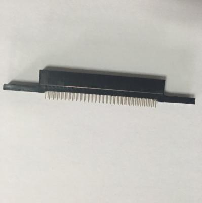 China PCB 2.54mm Pitch 60 Pin Edge Punch Card Slot Connector With Long Lock for sale