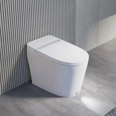 China Durable Smart Electric One-Piece Toilet Bidet Toilet Automatic Operation YX3-50 Soft Close Seat Cover for sale